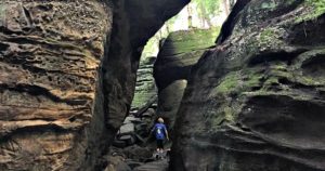 Ledges hike in Cuyahoga Valley National Park